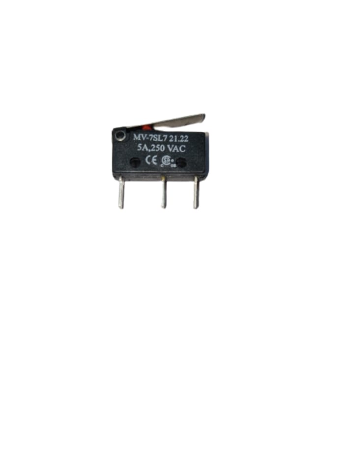 RS PRO Lever Microswitch, Screw Terminal, 5A @ 250V ac, SPDT, IP40
