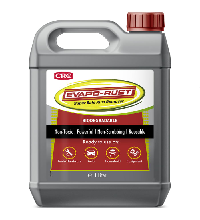 CRC Transparent 1 L Can EVAPO-RUST Rust Remover