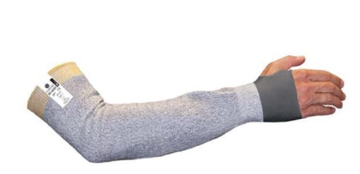 Tilsatec Grey Reusable HPPE, PET, Polyamide, Spandex, Steel Protective Sleeve, 530mm Length