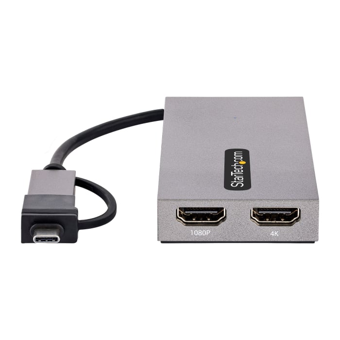 107B-USB-HDMI  StarTech.com USB A, USB C to HDMI Adapter, USB 3.2