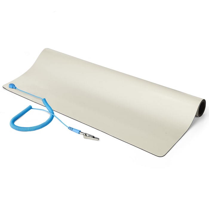 LGANTISTATICMAT Antistatic Workstation Kit ESDSafe Mat, 600mm x 1.2m x 2mm
