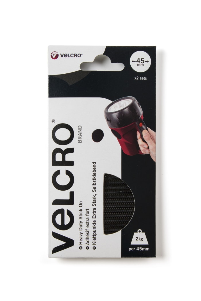 Velcro Hook & Loop Tape, 45mm x 45mm