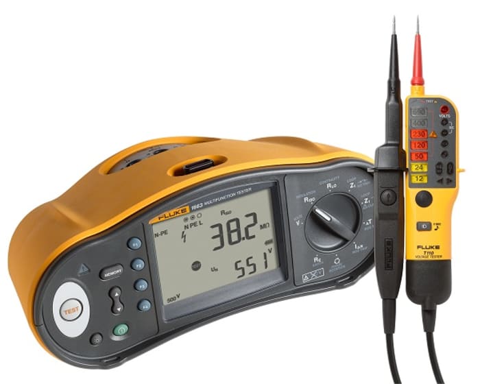 Kit de testeurs d'installation électrique Fluke 1663/T110