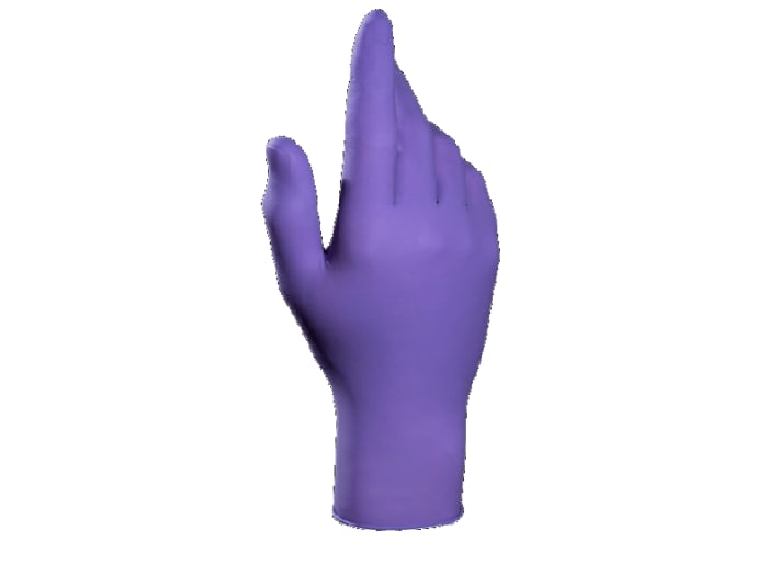 Latex purple hot sale gloves