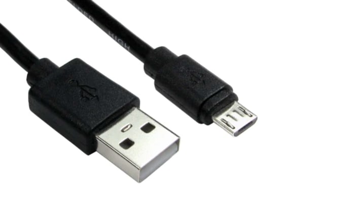 RS PRO USB 2.0 Cable, Male USB A to Male Mini USB B  Cable, 3m