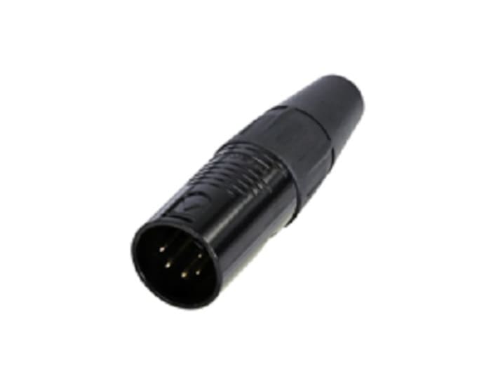 Re-An Products Cable Mount XLR Connectors, Male, 5 Way