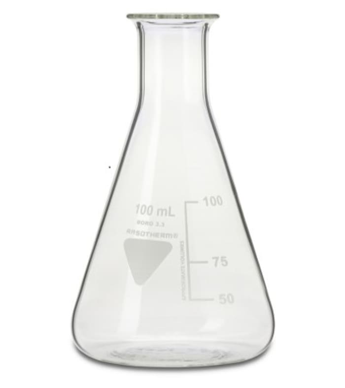 RS PRO | Matraz de laboratorio RS PRO, Vidrio de borosilicato, 100ml ...