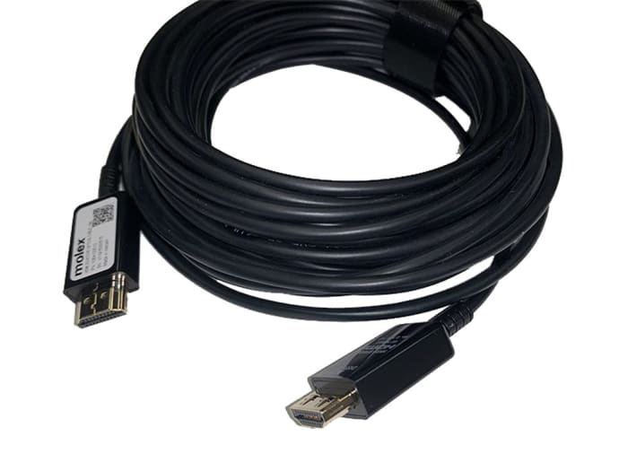 Molex 4K Male HDMI to HDMI Cable 20m