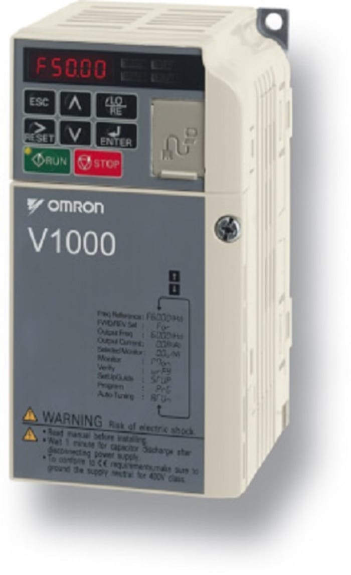 Omron Inverter Drive, 15 kW, 18.5 kW, 3 Phase, 400 V, CIMR Series
