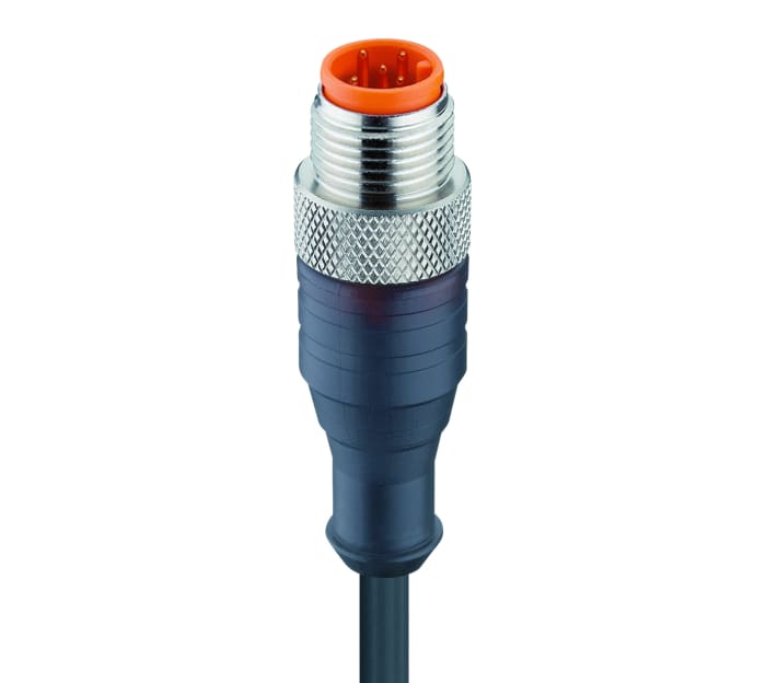 Lumberg Automation Male 5 way Straight to Unterminated Sensor Actuator Cable