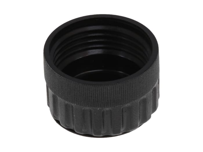 Brad from Molex 130058 Female Circular Connector Dust Cap, Shell Size 12 mm IP65 Rated, Nylon