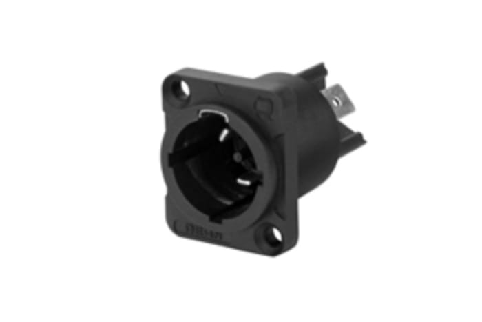 Re-An Products Chassis Mount XLR Connector, Male