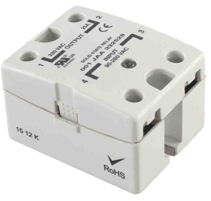 RS PRO Solid State Relay, 40 Amps Load, Panel Mount, Surface Mount, 280 Vrms Load, 32 Vdc Control