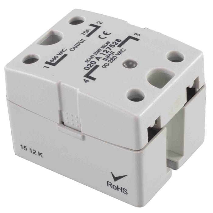 RS PRO Solid State Relay, 50 Amps Load, Panel Mount, Surface Mount, 600 V rms Load