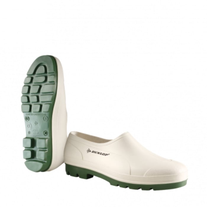 D0627 Dunlop Dunlop Unisex White No Low safety shoes UK 7 253 7544 RS Components
