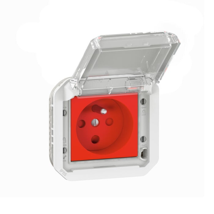 Legrand Grey Plug Socket, 2 Poles, NF Socket