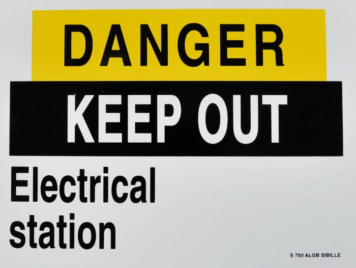 S750AL Penta | Penta Danger No Entry Safe Conditions Sign, Aluminium ...