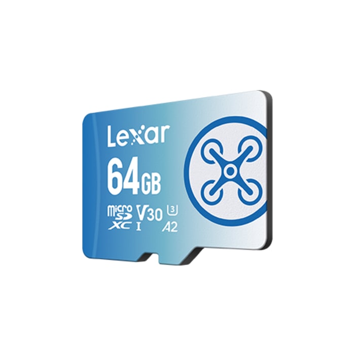 Carte mémoire micro SDXC Lexar Fly 64 Go UHS-I Class 10