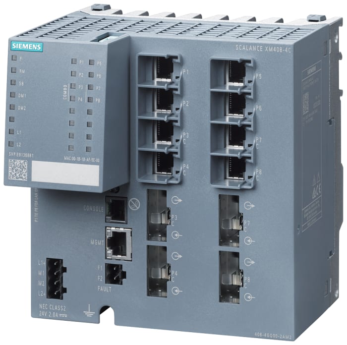Siemens Managed 24 Port Ethernet Switch