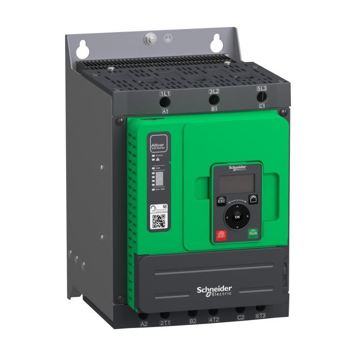 Démarreur progressif progressif, triphasé Schneider Electric Altivar Soft Starter ATS480 690 V c.a. 75 A