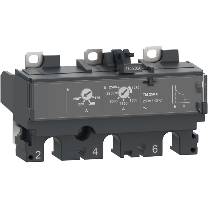 Schneider Electric Fuse Switch Disconnector, 3 Pole, 250A Max Current, 250A Fuse Current