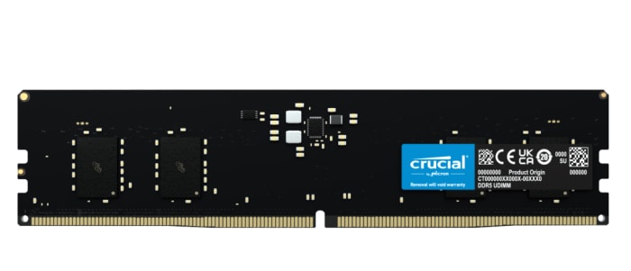 CT8G48C40U5 Crucial | Crucial 8 GB DDR5 Desktop RAM 4800 MHz