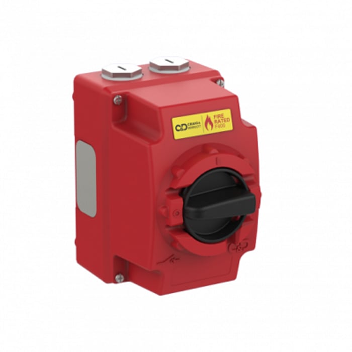 Craig & Derricott 3P Pole Isolator Switch - 32A Maximum Current