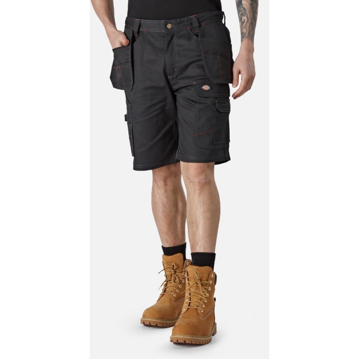 DK0A4XSIBLK130 Dickies Dickies Redhawk Pro Black 35 Cotton 65