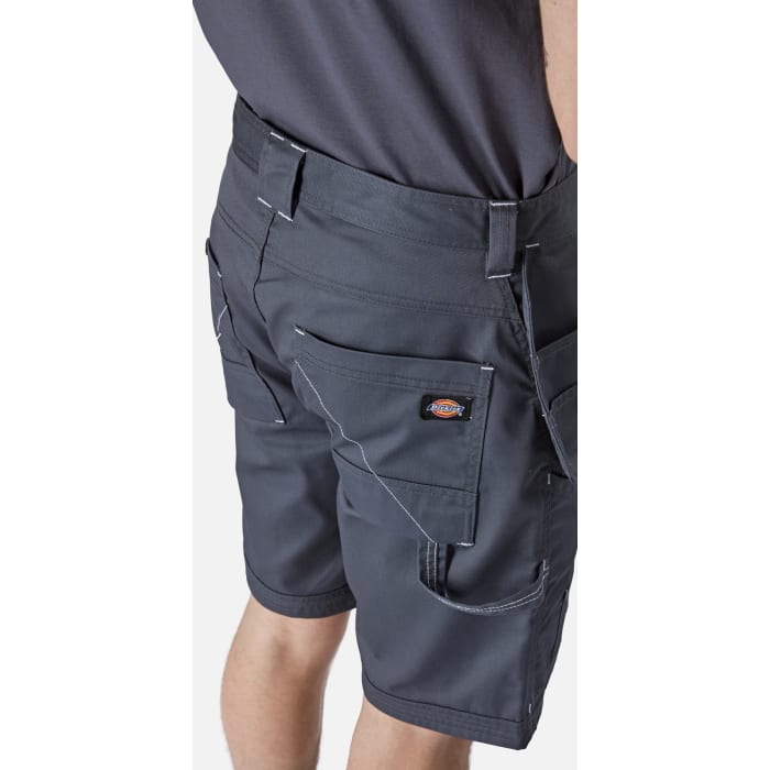 DK0A4XSIGYX140 Dickies Dickies Redhawk Pro Grey 35 Cotton 65 Polyester Work shorts 40in 254 9829 RS Components