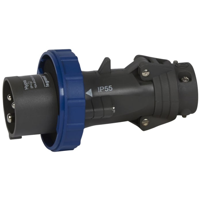 051156 Legrand | Legrand, 5 IP55, IP66, IP67 Black Through Hole Mount ...