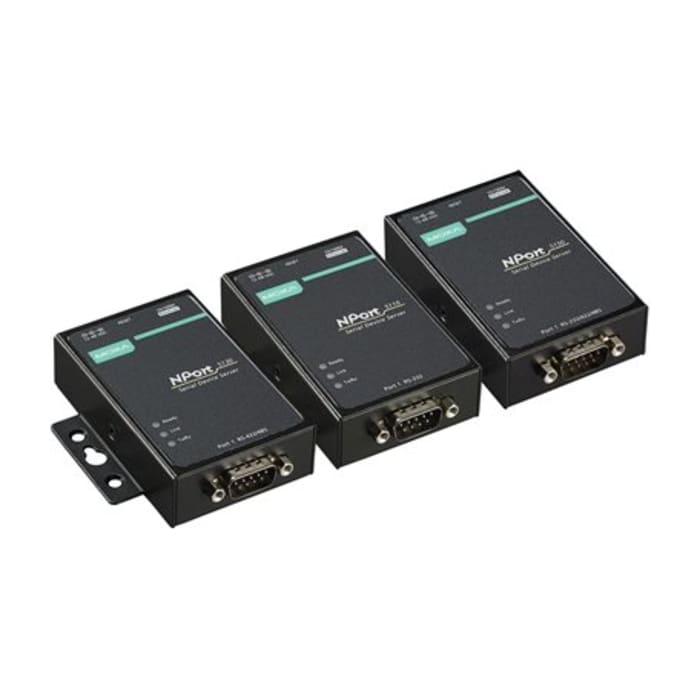 NPort 5110-T MOXA | MOXA Device server, 1 Ethernet Port, 1 Serial Port ...