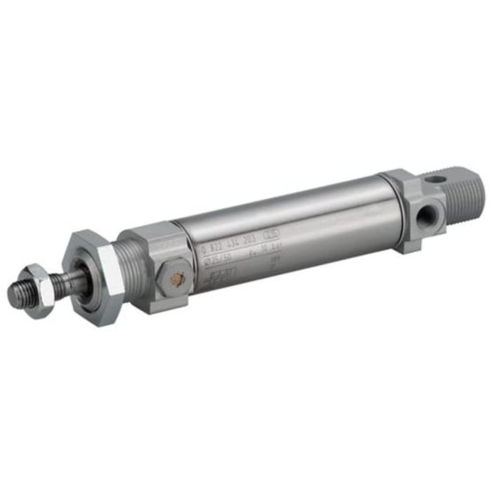 EMERSON ? AVENTICS Pneumatic Piston Rod Cylinder - 10mm Bore, 25mm Stroke, MNI Series, Single Acting