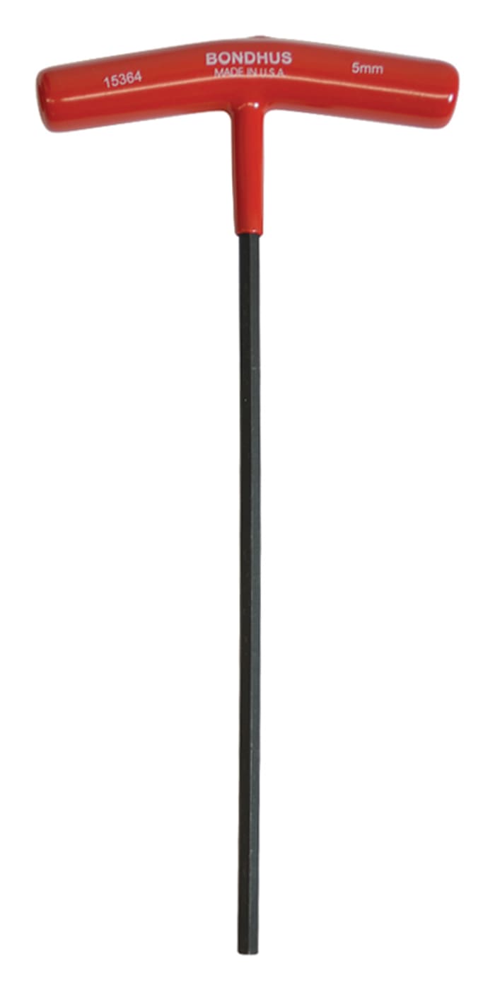Bondhus T Shape Metric Hex Key 5mm