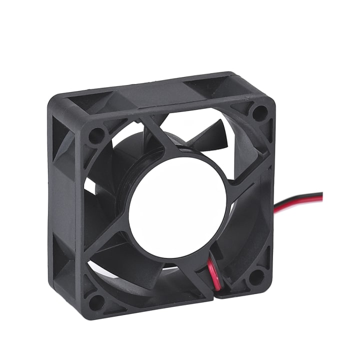 RS PRO Axial Fan, 24 V dc, DC Operation, 0.62m³/min, 4.8W, 200mA Max, IP20, 40 x 40 x 28mm