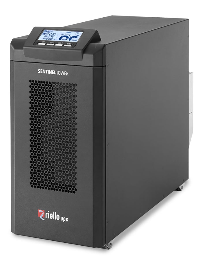 Riello 220 → 240V Input Stand Alone Uninterruptible Power Supply, 6000VA (6kW), Sentinel Tower
