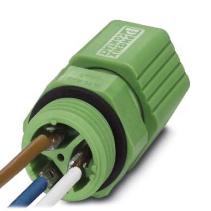 Phoenix Contact Circular Connector, 3 Contacts, Front, M16 Connector, IP65, IP67, Q 0.75 Series