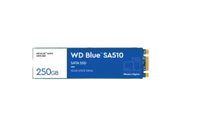 Disco duro SSD interno M.2 (2280) Western Digital de 250 GB, SATA III, para aplicaciones industriales