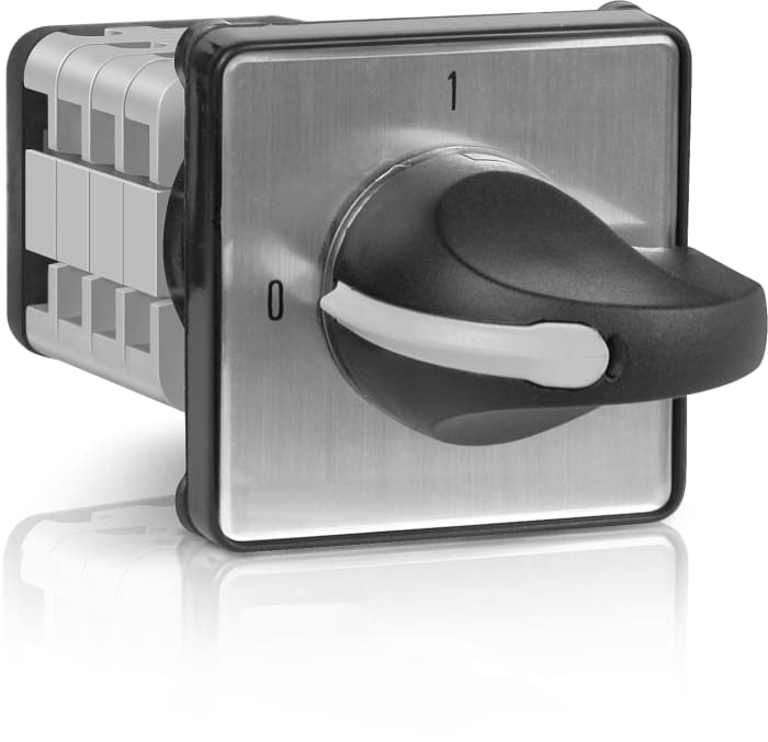 RS PRO, SP 2 Position 90° On-Off Cam Switch, 500V ac, 12A, Knob Actuator