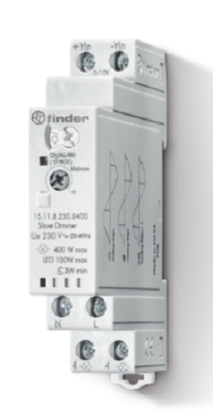 Finder Dimmer Switch, 230V ac, 400W