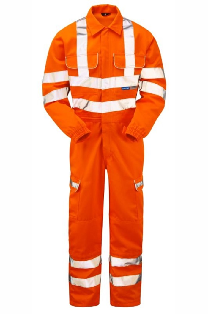 Orange hi vis waterproofs shop
