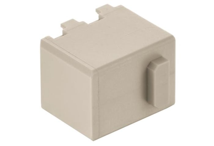 HARTING Crimp Connector Dummy Cube, 0 Way, Female, Male, Han-Modular, Han-Domino
