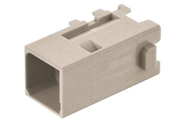 HARTING Crimp Connector M12 Cube, Male, Han-Modular, Han-Domino