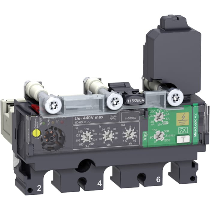 Unité de Déclenchement Schneider Electric ComPacT nouvelle génération, pour Disjoncteurs ComPacT NSX 250