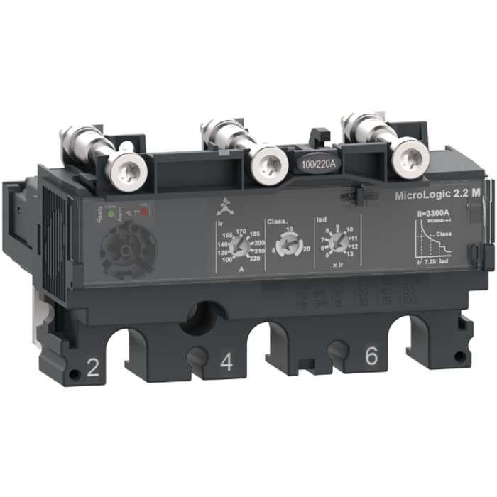 Schneider Electric ComPacT New Generation Trip Unit for use with ComPacT NSX100/160/250 Circuit Breakers