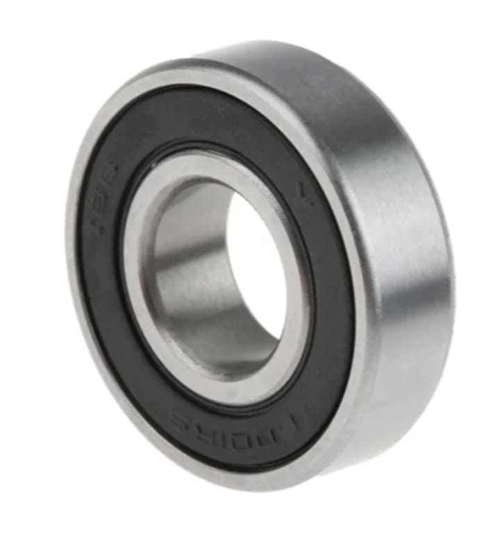 RS PRO 6006-2RS Single Row Deep Groove Ball Bearing- Both Sides Sealed 30mm I.D, 55mm O.D