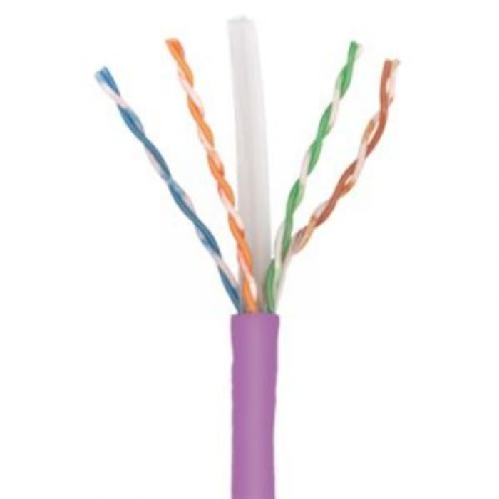 Molex Premise Networks, 305m Cat6, Purple, U/UTP, Unterminated