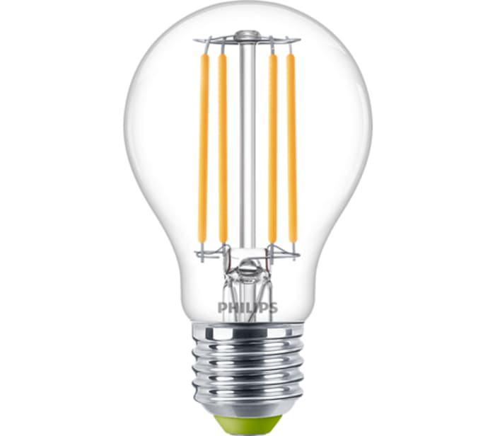 929003066402 Philips Lighting Philips MAS E27 LED GLS Bulb 2.3 W 40W 3000K White A60 shape 261 4532 RS Components