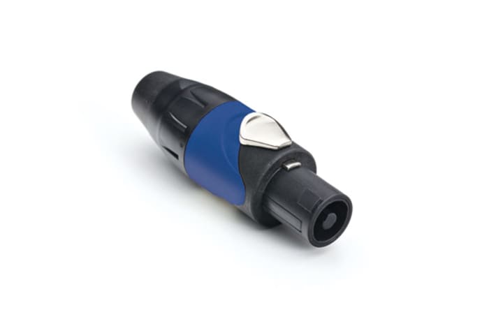 Amphenol Industrial SP-4-FS Cable Mount Loudspeaker Connector Socket, 4 Way, 30A, Solder Termination