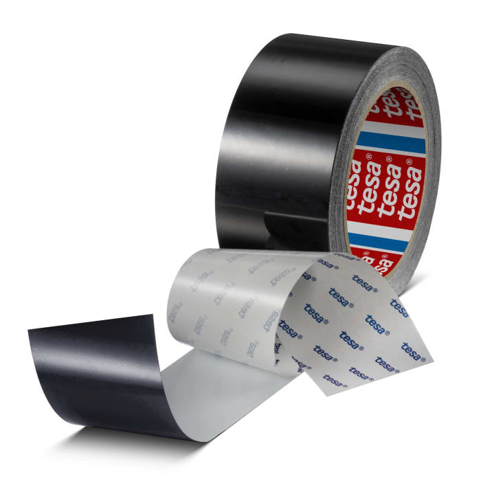 60960-00000-00 Tesa | Tesa 60960 Black PET Film 20m Floor Tape, 0.175mm ...