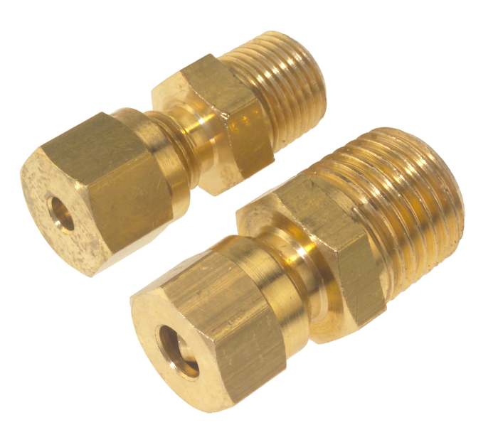 RS PRO, BSP Series Compression Fitting for Use with Thermocouple or PRT Probe, RoHS Standard
